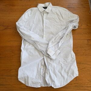 Theory Cedrick Men’s Button Down Striped Dress Shirt